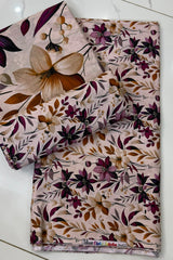Floral Unstitched Casual Wear All Over 3 Piece Collection