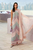 Maria B Pastel Embroidered Lawn 3 Piece Suit