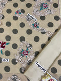 Noor By Sadia Polka Dots Luxury Embroidered 3 piece suit