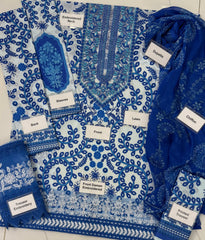 Unstitched 3 Piece Lawn MPT-2504B