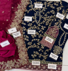 Unstitched Bridal Wear ZC XE25FL