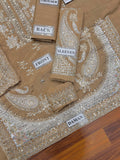 Ethnc Raw Silk Embroidered 3 Piece Suit