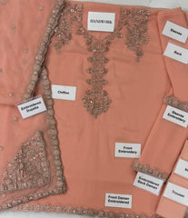 UE-479 Luxury Formals Unstitched 3 Piece