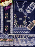 KAHF Blue Lawn Unstitched 3-Piece Suit