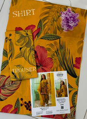Lawn Unstiched Co-Ords Set