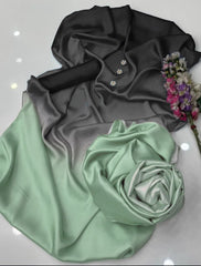 Silk Unstiched Co-Ords Set Tye & Dye Silk