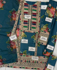 Sabyasachi Luxury Silk 3 Piece Unstitched