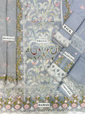Sardinia Luxury Lawn Unstitched 3-Piece Suit