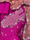 JZTEXTILES Lawn 3 Piece Suit