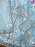 Maria B Heavy Embroidered Net & Silk 3 Piece Suit