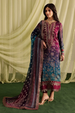 Nureh Unstitched Lawn Luxury 3 Piece Suit