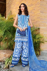 Unstitched 3 Piece Lawn MPT-2504B
