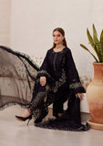 Maria B Black Luxury Embroidered 3 Piece Suit