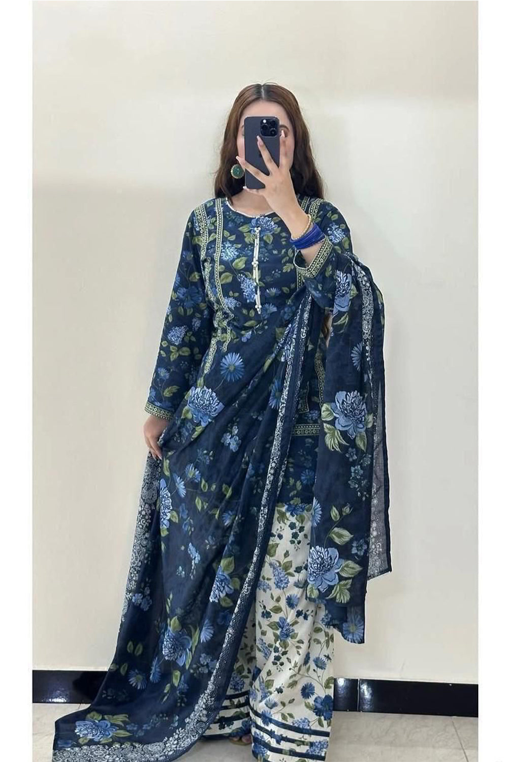 Bin Saeed Unstitched Casual Wear All Over 3 Piece Collection