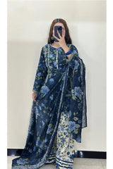 Bin Saeed Unstitched Casual Wear All Over 3 Piece Collection