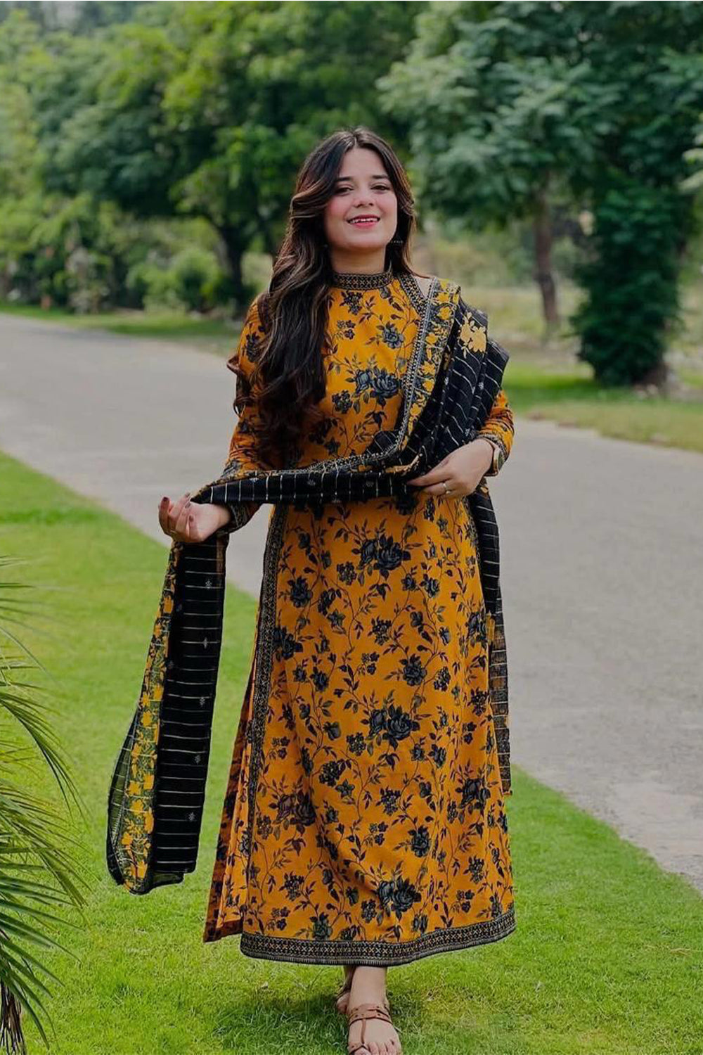 Bin Saeed Unstitched Casual Wear All Over 3 Piece Collection